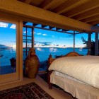 White Bedding Bedroom Clean White Bedding Of Contemporary Bedroom With Big Potted Plants On Wood Floor Of Seaside House Involved Wood Glass Windows Dream Homes Beautiful Seaside Home With Classic And Vintage Decorations