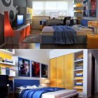 Vu Khoi Design Comfortable Vu Khoi Boys Bedroom Design Interior With Modern Furniture And Minimalist Space For Home Inspiration Decoration 13 Modern Asian Living Room With Artistic Wall Art And Wooden Floor Decorations