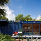 Atmosphere At By Cool Atmosphere At Middle Day By Light Blue Atmosphere With Clouds On It Seen From Container Guest House With Nature Science Dream Homes Stunning Shipping Container Home With Stylish Architecture Approach