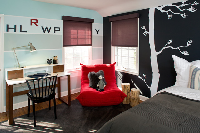 Contemporary Kids With Cool Contemporary Kids Bedroom Design With Red Crimson Colored Togo Sofa And Dark Brown Rug Carpet Decoration  Unique And Modern Togo Sofas With Eye Catching Colors To Inspire You