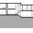 Long Section Luff Creative Long Section Of Modern Luff Residence Sketch With Inspirational Living Space Design Plan In Detail Architecture Astonishing Contemporary Concrete Home With Minimalist Interior Features