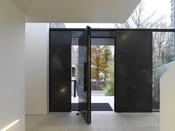 Spinning Door Casual Creative Spinning Door Design With Casual Black Style To Make Unique Main Entrance To The Room Interior Design Dream Homes Beautiful Grey Paint Colors For Your Perfect Contemporary Homes
