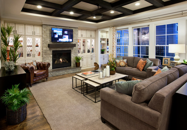 Living Room The Dudley Living Room Design With The Fireplace Mantel Shelves That Planters Giving Fresh In The Area Decoration Functional Modern Home With Fireplace Mantel Shelves And Creative Lightings