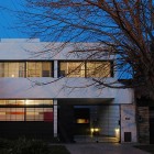 Nuance Of Dorrego Elegant Nuance Of The Casa Dorrego In Argentina At Night With Beautiful Light Shine From Inside The Home Interior Dream Homes Bright And White Exterior Color Schemes For Your Modern House