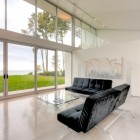 Contemporary Living With Enchanting Contemporary Living Room Design With Modern Sofas Square Shaped Of Glass Panel And White Marble Floor Decoration 20 Sleek Modern Sofa Furniture For Your Living Room Trends