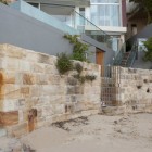 Facade Of House Enchanting Facade Of Point Piper House Designed In Contemporary House Design And Surrounded By Stone Wall Fences Dream Homes Marvelous Modern Home With Stunning Exterior And Swimming Pools