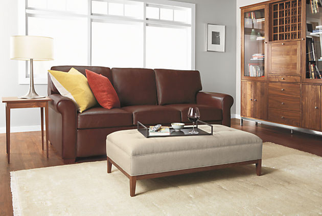 Modern Family With Enchanting Modern Family Room Design With Dark Brown Wooden Colored Classic Sofa And Several Bright Pillows Decoration Classic Contemporary Sofas For A Living Room Arrangements