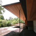 Terrace With Ceiling Epic Terrace With Wooden Brown Ceiling And Small Columns To Support The Ceiling In Japanese Rural Homes By KidosakiArchitects Architecture Beautiful Modern Japanese Home Covered By Glass And Wooden Walls