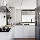 White Contemporary Spain Epic White Contemporary Home In Spain Design Interior For Kitchen Space Used White Cabinet Furniture In Contemporary Decoration Ideas Dream Homes Bright Home Interior Decoration Using White And Beautiful Wooden Accents