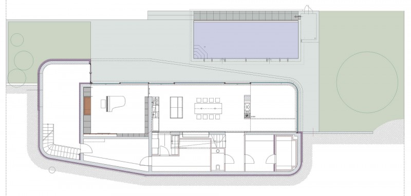 True Story L Excellent True Story Of House L Residence House Plans Displaying By Coloring The Wall Side Of The House Decoration Simple Home Design With Transparent Glass Wall And Bright Interiors