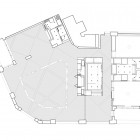 House Floor Warner Exciting House Floor Plan Of Warner House Architecture With Curved Space Of Living Room Kitchen And Dining Room Dream Homes Chic And Elegant Contemporary House With Exposed Concrete Beams