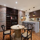 Kitchen Design Att Exquisite Kitchen Design In Casa ATT By Dionne Arquitectos With Built In Wine Storage Also Dark Wood Cabinet Dream Homes Elegant Beautiful Home With Modern Living Spaces