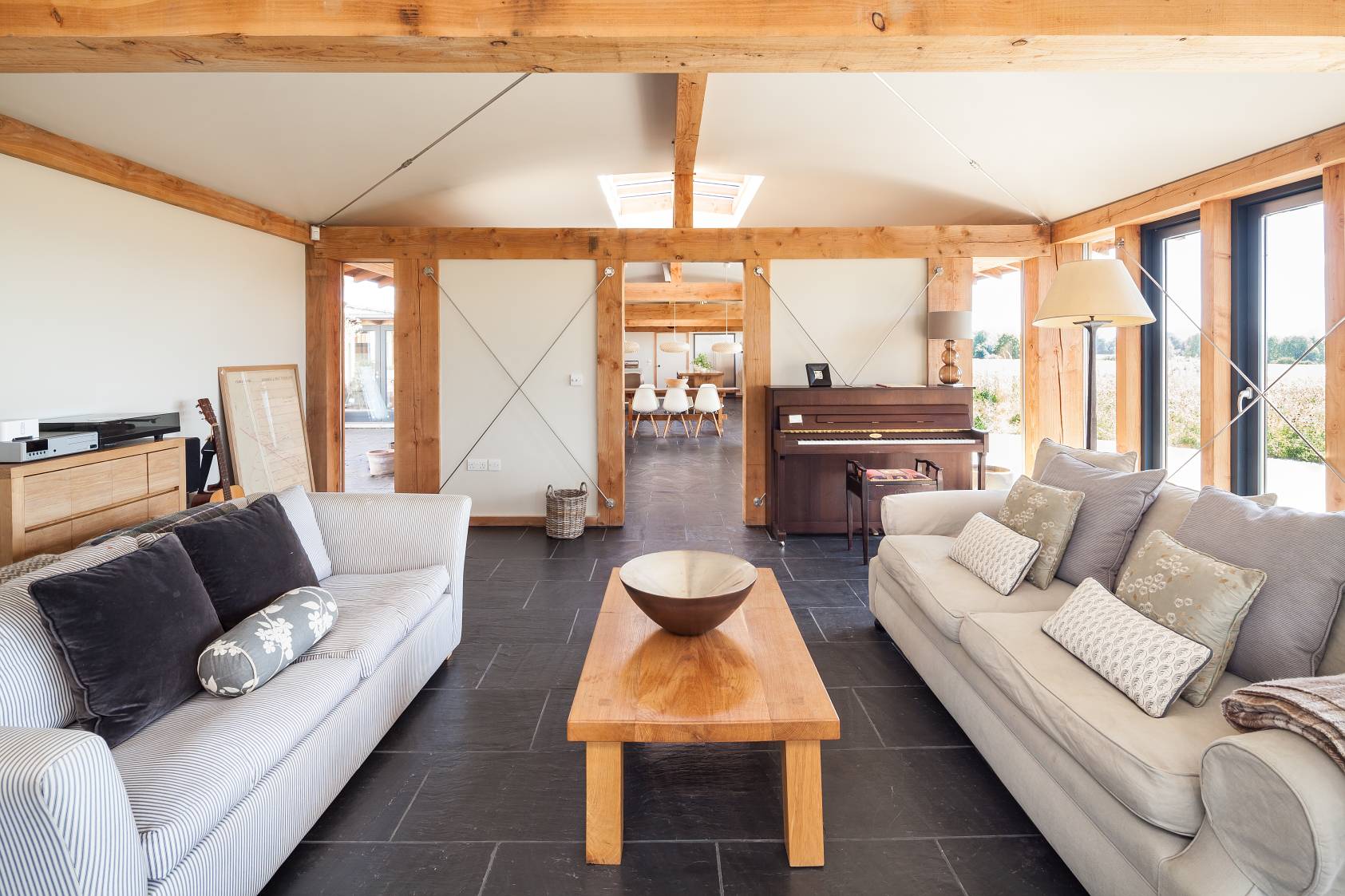 Living Room Allies Exquisite Living Room Design At Allies Farmhouse Applied Gray Sofa In Face To Face Position With Wooden Table Dream Homes Stunning Rustic Contemporary Home With Bright Interior Accents