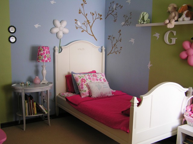 Kids Bedroom Decorated Fabulous Kids Bedroom Design Interior Decorated With Purple And Green Wall Painting Ideas For Bedrooms In Minimalist Space Bedroom  20 Attractive And Stylish Bedroom Painting Ideas To Decorate Your Home