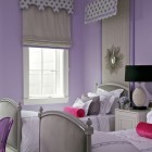 Purple Bedroom Eclectic Fabulous Purple Bedroom Ideas In Classy Kids Bedroom With Soft Purple Bed Linen Soft Purple Blanket And White Covered Desk Lamp Bedroom 26 Bewitching Purple Bedroom Design For Comfort Decoration Ideas