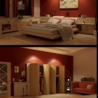 Red Bedroom With Fabulous Red Bedroom Design Interior With Modern Furniture And Minimalist Space Used Wooden Furniture Decoration Ideas Bedroom 30 Romantic Red Bedroom Design For A Comfortable Appearances