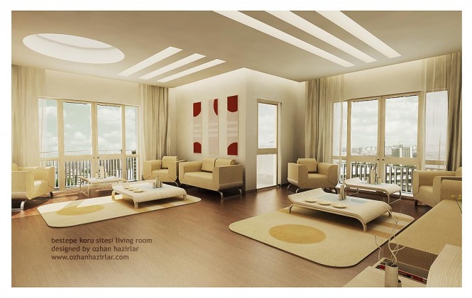 Home Interior Ozhan Fancy Home Interior Decoration Of Ozhan Including A Light Living Room With Loungers At The Room Corner Completed With A Low Profile Coffee Table Decoration  Luxurious Modern Furniture For Stylish Bachelor Pad