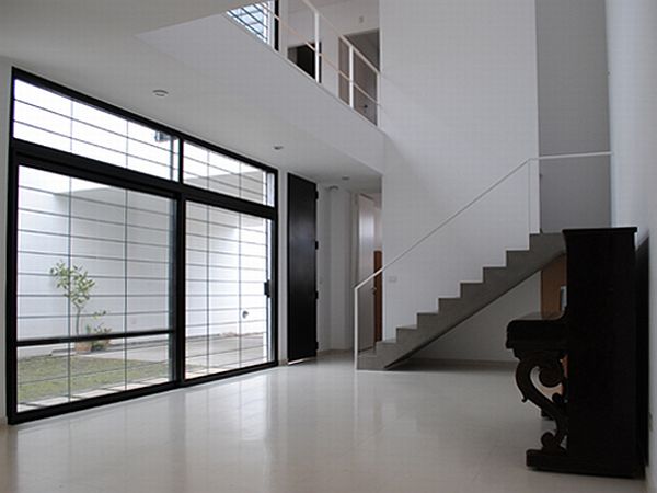 Minimalist Interior The Fancy Minimalist Interior Design Inside The White Room Interior Design With Large Window Of Casa Dorrego In Argentina Dream Homes  Bright And White Exterior Color Schemes For Your Modern House