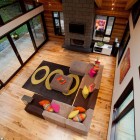 Contemporary Living With Fascinating Contemporary Living Room Design With Brown Colored Sofa Sectionals And Soft Brown Floor Made From Wooden Material Dream Homes Enchanting Living Room Decorating With A Large Sectional Sofas