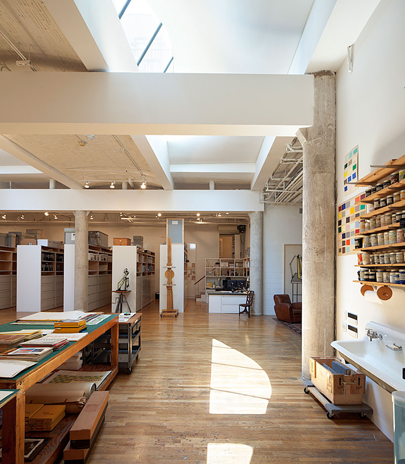 Interior Of Residence Fascinating Interior Of The Artist Residence With Wooden Desk And Many Wooden Shelves On Wooden Floor Decoration  Elegant Home Decorated With Artistic And Contemporary Living Spaces