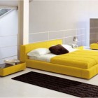Yellow Bed Pillows Fresh Yellow Bed With Furry Pillows Cover And Yellow Nightstands Stylized With All White Interior Decoration Bedroom 15 Neutral Modern Bedroom Decoration In Stylish Interior Designs