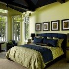 Green Dark Traditional Glamorous Green Dark Blue Themed Traditional Green Bedroom Ideas With Dark Blue Chairs And White Wooden Glass Windows Bedroom 20 Wonderful Green Bedroom Ideas With Suite Bed Cover Appearances