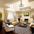 View By With Good View By Living Room With Yellow Sofas That White Single Sofa Make Different And Add Comfort The Interior Design Dream Homes 20 Eye-Catching Yellow Sofas For Any Living Room Of The Modern House