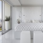 Apartment Bedroom White Gorgeous Apartment Bedroom Ideas With White Interior Color Decorated With Glass Sliding Door Decoration Ideas Inspiration Bedroom 20 Stylish Apartment Bedroom Ideas For Large Contemporary Rooms