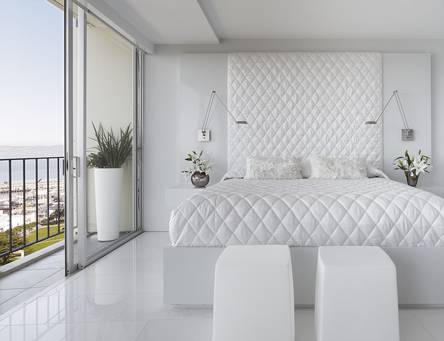 Apartment Bedroom White Gorgeous Apartment Bedroom Ideas With White Interior Color Decorated With Glass Sliding Door Decoration Ideas Inspiration Bedroom  20 Stylish Apartment Bedroom Ideas For Large Contemporary Rooms