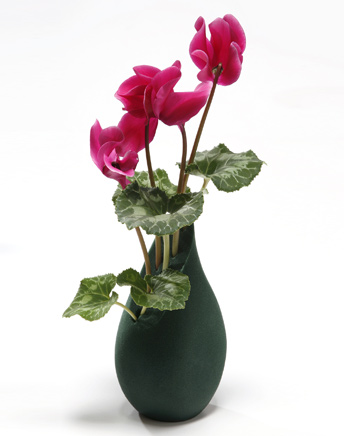 Green Foam Beautiful Gorgeous Green Foam Vase With Beautiful Flowers And Green Leaves As The Ornaments For Cozy Room Decoration Creative Flower Vase To Adorn Your Contemporary Homes