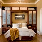 Bedroom With Divan Impressive Bedroom With Wood Bed Divan Elegant Cabinet With Frosted Glass Doors Sensational Chandelier Drum Table Lamp Bedroom 20 Creative Storage Solutions For Small Bedroom Organization Ideas