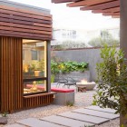 Fair House Architects Incredible Fair House Laidlaw Schultz Architects Outdoor Landscaping Idea Displaying Patio For Gathering With Fireplace Dream Homes Striking Contemporary Home With Warm Interior And Color Schemes