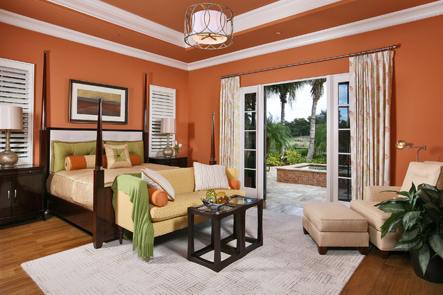 Mediterranean Bedroom Used Incredible Mediterranean Bedroom Design Interior Used Orange Painting Ideas For Bedrooms Style In Traditional Decoration Ideas Bedroom  20 Attractive And Stylish Bedroom Painting Ideas To Decorate Your Home