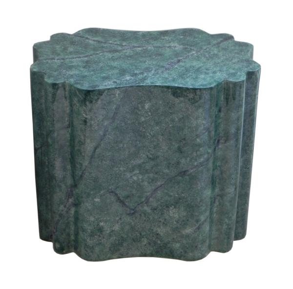 Mossy Green Table Incredible Mossy Green Lacquered Coffee Table Idea Designed With Marble Detail Covering The Surface In Irregular Shape Furniture  Beautiful Lacquer Furniture With Hip And Glossy Surface