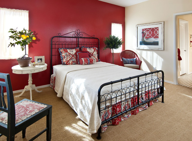 Rustic Bedroom Decorated Incredible Rustic Bedroom Design Interior Decorated With Red Bedroom Ideas Used Industrial Bed Frame Furniture Bedroom  30 Romantic Red Bedroom Design For A Comfortable Appearances