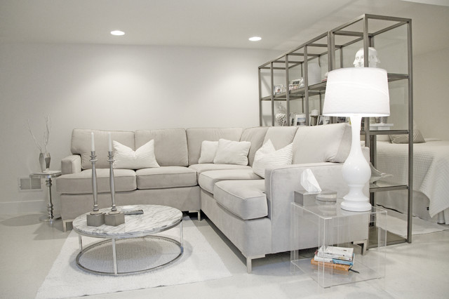 White Painted Idea Incredible White Painted Living Room Idea With Round Marble Coffee Table And L Shaped Sofas And Sectionals Decoration Lavish Sofas And Sectionals For Cozy Living Room Appearance