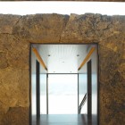 Wildcat Ridge Voorsanger Incredible Wildcat Ridge Residence By Voorsanger Architects Home Design Interior In Hallway Used Stone Wall And Wooden Flooring Ideas Dream Homes Amazing Glass Home With Warm Interior Decoration In Natural Environment