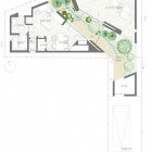 Geometric Architectural Uenoshiba Inspiring Geometric Architectural House In Uenoshiba Design Plan Including Tropical Garden Landscape And Parking Area Sketch Dream Homes Creative And Awesome Japanese Home With Modern Living Room Style