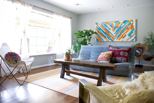 Living Room Soft Inspiring Living Room Design With Soft Blue Colored Togo Sofa And Soft Yellow Fur Cover Of Back Chair Decoration Unique And Modern Togo Sofas With Eye Catching Colors To Inspire You