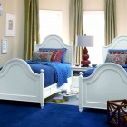 Summer Bedroom Bed Interesting Summer Bedroom With Twin Bed Mattresses On Navy Rug Theme With Navy Duvets And White Wooden Bed Bedroom Beautiful Duvet Cover Set With Big Ideas On Bedroom Furniture