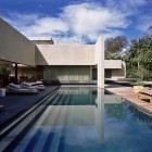 Casa Reforma Pool Inviting Casa Reforma Inground Swimming Pool Idea Constructed With Long Steps And Large Lounge For Sun Bathing Dream Homes Creative And Concrete Contemporary Home With Beautiful Large Bookshelf