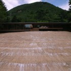 Park With Behind Large Park With Brown Floors Behind The Japanese Rural Homes By Kidosaki Architects Also Between The Garden Architecture Beautiful Modern Japanese Home Covered By Glass And Wooden Walls