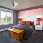 Bedroom Lighting Glass Modern Bedroom Lighting Ideas In Glass Lamp Shade Cool White Bed Headboard Small Bedside Tables Soft Bed Cover Bedroom 19 Stylish Bedroom Lighting Ideas With Modern LED Lights Effects