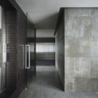 House Of Corridor Modern House Of Silence Indoor Corridor Idea Dominated By Unpainted Wall To Hit Glass Door Panels And White Ceiling Dream Homes Sophisticated Modern Japanese Home With Concrete Construction Of Shiga Prefecture