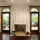 Living Room Fireplace Modern Living Room Design With Fireplace Mantel Ideas Used Cream Wall Decor And Bookcase Good Arranged Dream Homes 18 Fabulous Fireplace Mantel Ideas That Will Modernize Your House