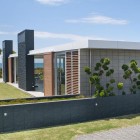 Taumata House Concept Modern Taumata House Building Transition Concept Integrating Wooden Panels Grey Stone Wall Panels And Glass Dream Homes Natural Minimalist Home In Contemporary And Beautiful Decorations