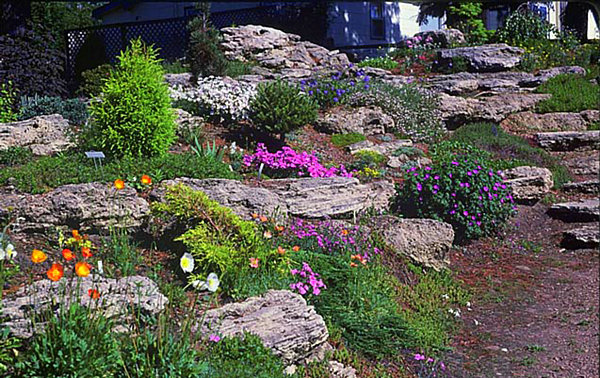 Terrace Rock Ideas Natural Terrace Rock Garden Design Ideas Showing Planters And Stones At The Daylight That Surrounding The Building Garden  17 Amazing Garden Design Ideas With Rocks And Stones Appearance