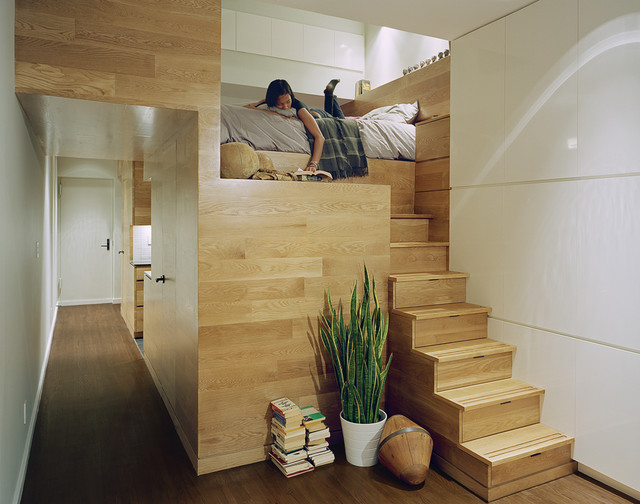 Apartment Bedroom Wooden Naturally Apartment Bedroom Ideas With Wooden Bed Frame Used Small Staircase Design Ideas For Home Inspiration Bedroom 20 Stylish Apartment Bedroom Ideas For Large Contemporary Rooms