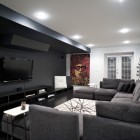 Modern Grey Furniture Naturally Modern Grey Sofa Beds Furniture And Black TV Cabinet Design In Modern Decor For Small Cinema Room Interior Ideas Dream Homes 20 Beautiful Sofa Beds For Comfortable Living Room Style And Appearance