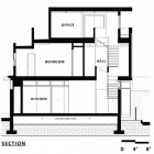 Section Shift Included Outstanding Section Shift Top House Included With Kitchen Room Under Bedroom Combined Hall And Office In The Top Dream Homes Contemporary Three-Level Home With Stylish And Dramatic Grey Furniture